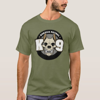 K9 grenspatrouille t-shirt