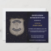 K9 Invitation à la retraite de l'agent (Devant)