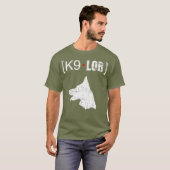 K9 LOR PD Greene County Dog T-shirt (Voorkant volledig)