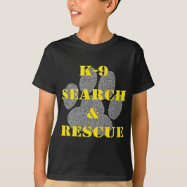 K9 Onderzoek en Redding T-shirt