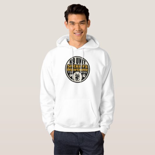 K9 Sheriff's Department Hoodie (Voorkant volledig)