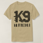 K9 Trainer 1 T-shirt (Design voorkant)