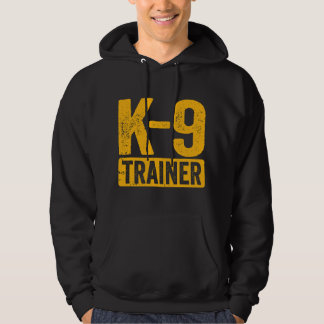 K9-trainer politiehondentrainer opleiding hoodie