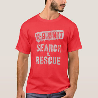 K-9 EENHEIDSONDERZOEK T-SHIRT