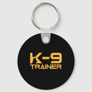 K-9 K9 Hondengeleider Trainer Politie Beveiliging  Sleutelhanger