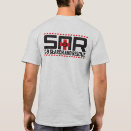 K-9 Onderzoek en Redding - SAR T-shirt