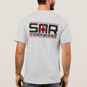 K-9 Onderzoek en Redding - SAR T-shirt