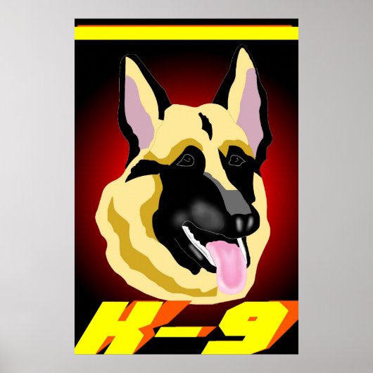 K-9! POSTER (Voorkant)