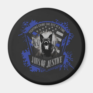 K-9 Unit - Jaws of Justice Magneet