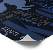 K-9 Unit — Police Dog Unit Poster (Hoek)