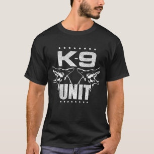 K-9 Unit - Police Unit - German Shepherd T-shirt