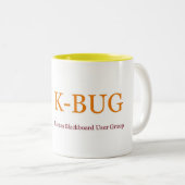 K-BUG MUG (intérieur jaune) (Devant droit)