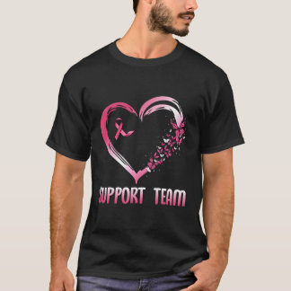 K Butterfly He Support Team Borstkanker Awarenes T-shirt