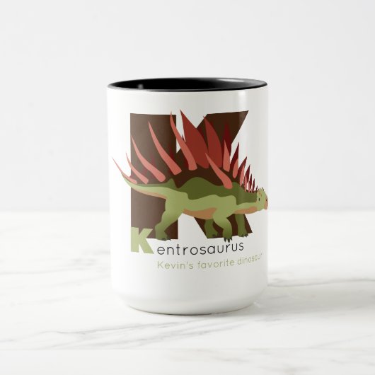 K comme Kentrosaurus Mug (Centre)