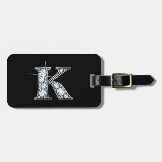 K "Diamond Bling" Bagage Label