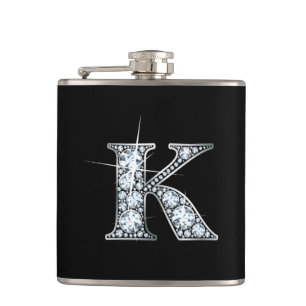 K "Diamond Bling"-fles Heupfles