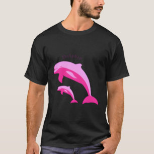 K Dolfijnen moeder en Baby T-shirt
