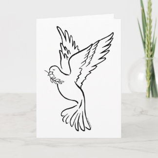 K - Dove of Peace Kaart