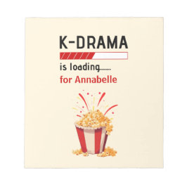 K-Drama is loading Personalized  Notitieblok