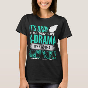 K Drama Leuke Slimme mensen houden van Koreaanse d T-shirt