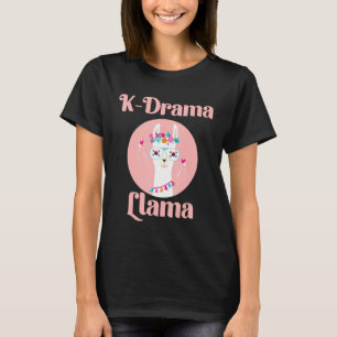 K drama Llama Zuid-Koreaanse Vlag Kdrama Lovers Ko T-shirt