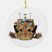 K-drama Queen Ceramic Ornament (Achterkant)