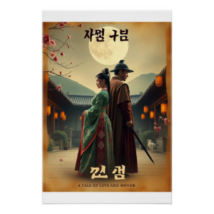 K-Drama Retro Poster – Joseon Romance Perfect Poster