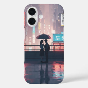 K-Drama Rooftop Romance iPhone 16 Hoesje