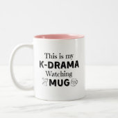 K-Drama Watching Mug (Gauche)