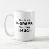 K-Drama Watching Mug (Gauche)