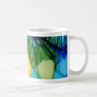 K est pour la tasse d'art d'alphabet de kiwi
