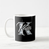 K Faux Diamond Coffee Mug (Gauche)