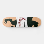 "K. Griffin" Tattoo Bleed Killosopher Deck Skateboard (Horizontaal)