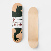 "K. Griffin" Tattoo Bleed Killosopher Deck Skateboard (Voorkant)