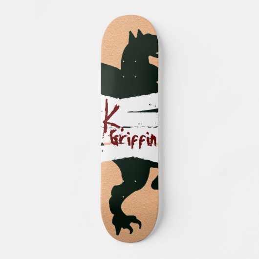 "K. Griffin" Tattoo Bleed Killosopher Deck Skateboard (Voorkant)