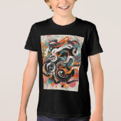 K-Hip Hop Fusion Tri-Blend Shirt (Voorkant)