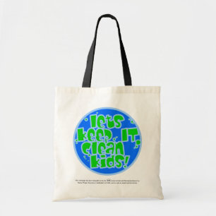 K.I.C.K. Plastic en Vervuiling Tote Bag