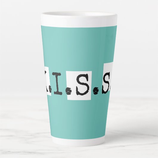 K.I.S.S LATTE MOK (Voorkant)