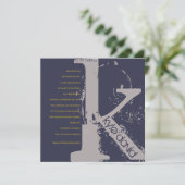 K Invitation du Bat mitzvah de la barre de collect (Debout devant)