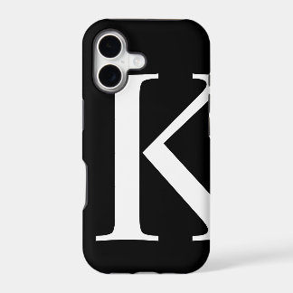 K iPhone 5 initial à peine là Coque