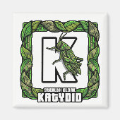 K is for Katydid – GTA Style ABC Learning Magnet (Devant)