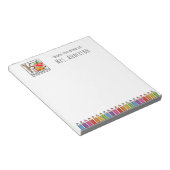 K is voor het Notitieblok Kindergarten-leraar (Schuin)