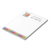 K is voor het Notitieblok Kindergarten-leraar (Gedraaid)