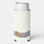 K & J Charleston, SC Bruiloft Tall Koelbox (Seltzer Voorkant)