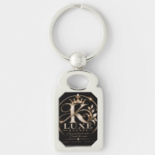 K Luxe Porte-clés personnalisé – Logo Couronne Noi