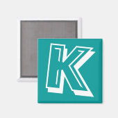 K MAGNEET (Voorkant / Achterkant)