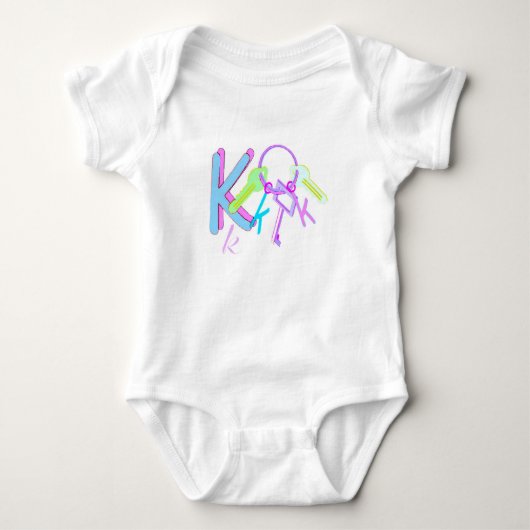 K-Monogram Collectie Romper (Voorkant)