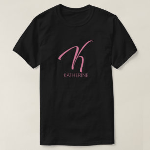 K Monogram op maat T-shirt