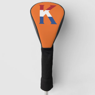 K Monogram overlay op NLD Vlag op of dcent Golfheadcover