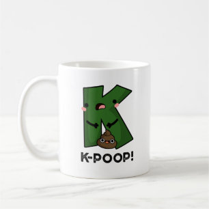 K-poop Funny K-pop Poo Pun Koffiemok